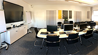 Einer unserer modern eingerichteten Schulungsräume.